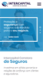 Mobile Screenshot of intercapitalseguros.com.br